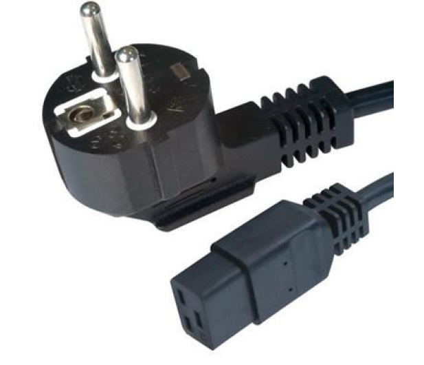 GEMBIRD Kabel zasilający serwerowy C19 16A 1,8M PC-186-C19 - 370816 - zdjęcie